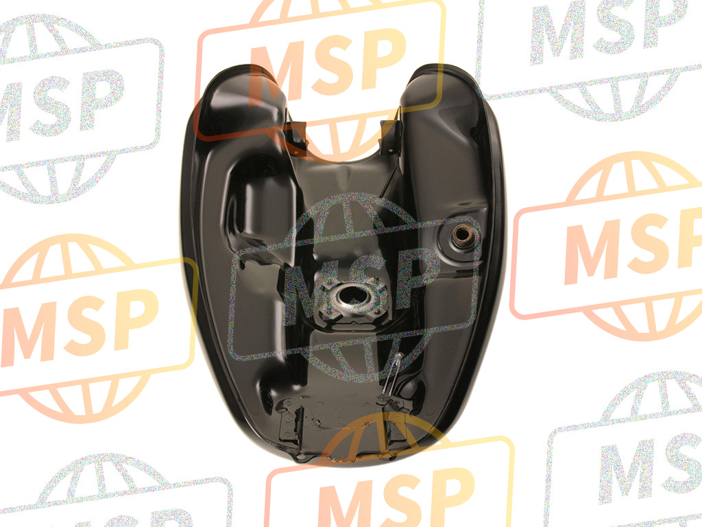 17520MAZ740ZF, Tank Set, Brandstof (Wl) *NH418P *(NH418P Parel Prism Black), Honda, 4