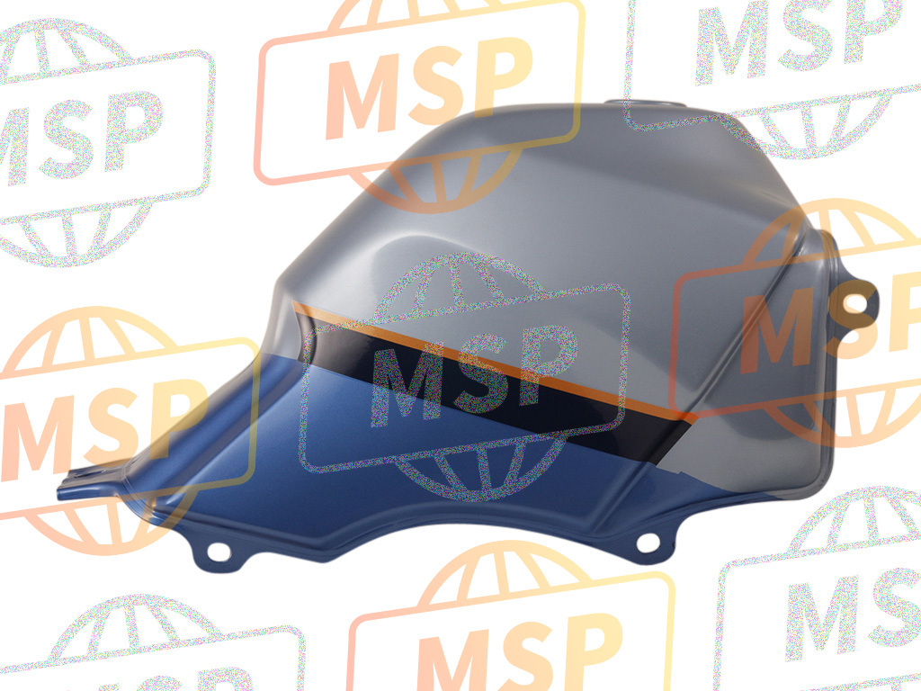 17520MS6620ZC, Tank Set, Fuel (Wl) *PB214M/TYPE3 * (PB214M/TYPE3 Air Blue METALLIC/TYPE3), Honda, 1