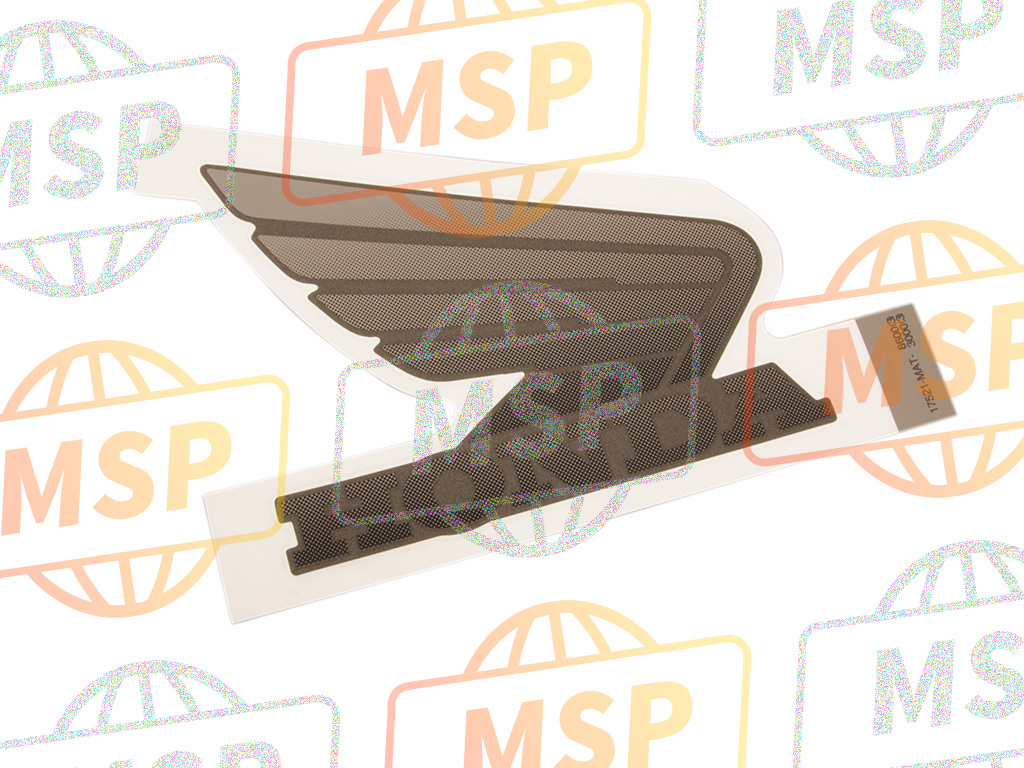 17521MAT860ZB, Marque De Reservoir D'Ess, Honda, 1