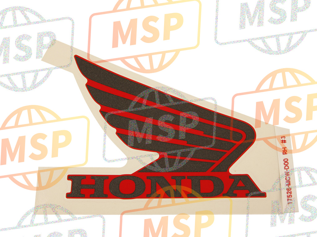 17526MCWD00ZC, Marca,  Tanque Combustible, Honda, 1