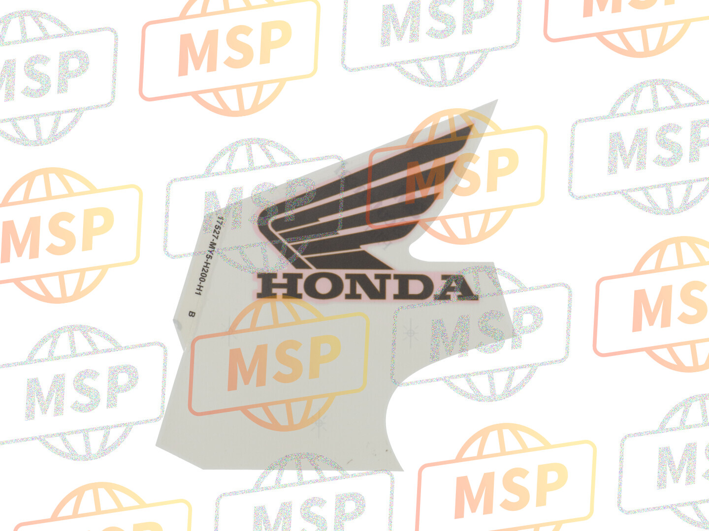 17527MY5H20ZB, Mark, L. Fuel Tank *TYPE2 * (TYPE2 ), Honda, 1