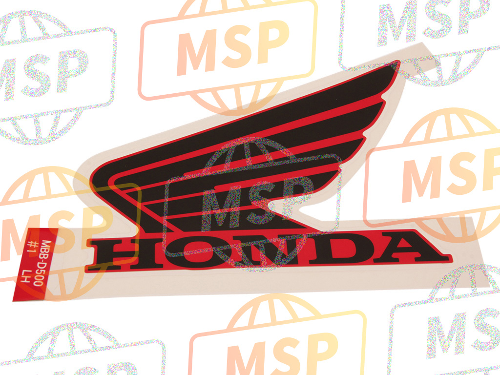 17571MBBD50ZA, Marque De Reservoir D'Ess, Honda, 1