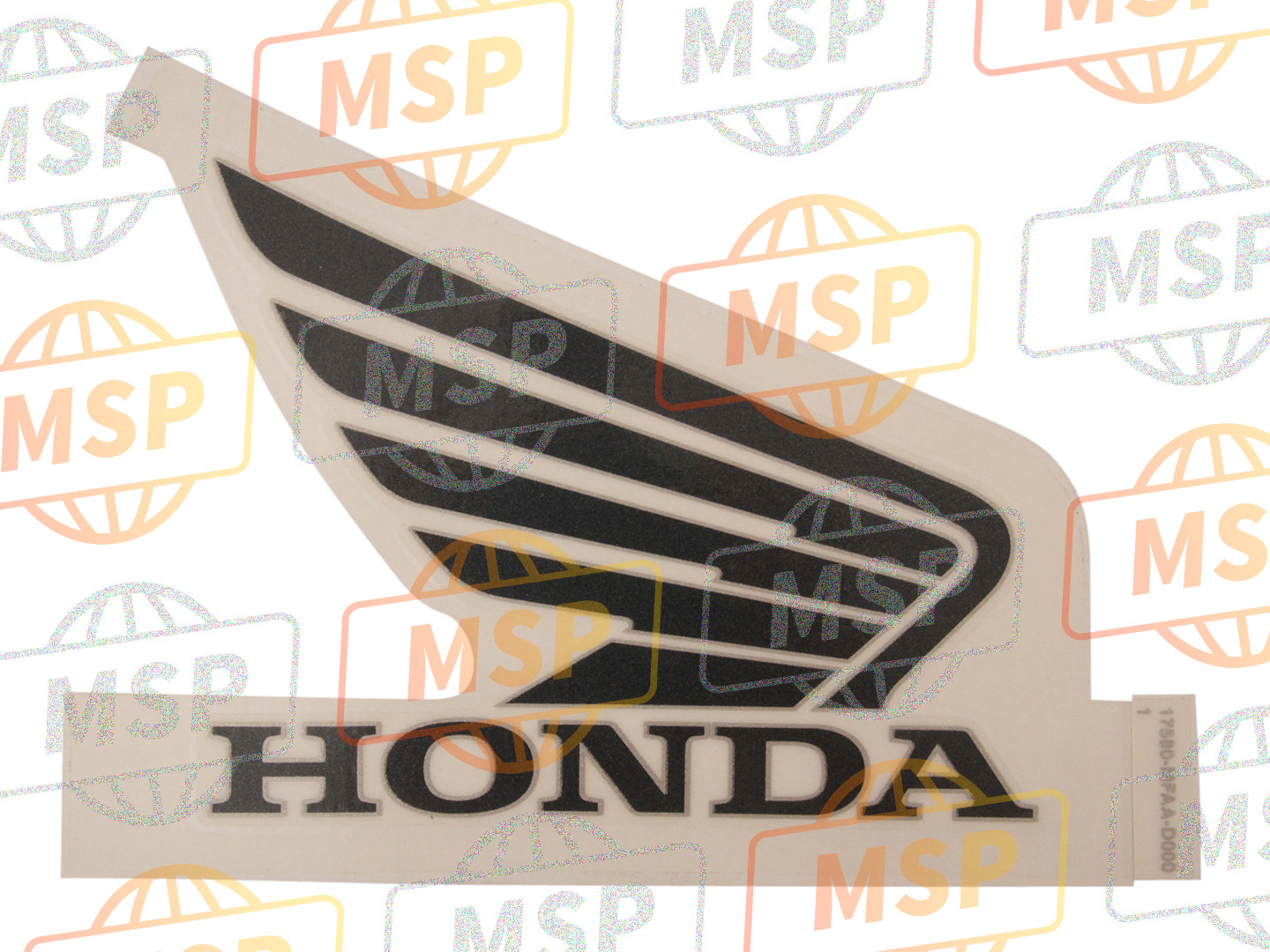 17580MFAD00ZA, Marca,  Aleta Der. *TYPE1*, Honda, 1