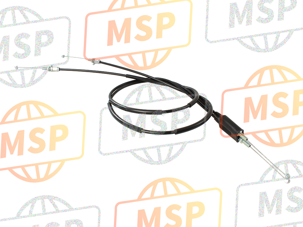 17910KRNA40, Cable Comp.,  Acelerador, Honda, 1