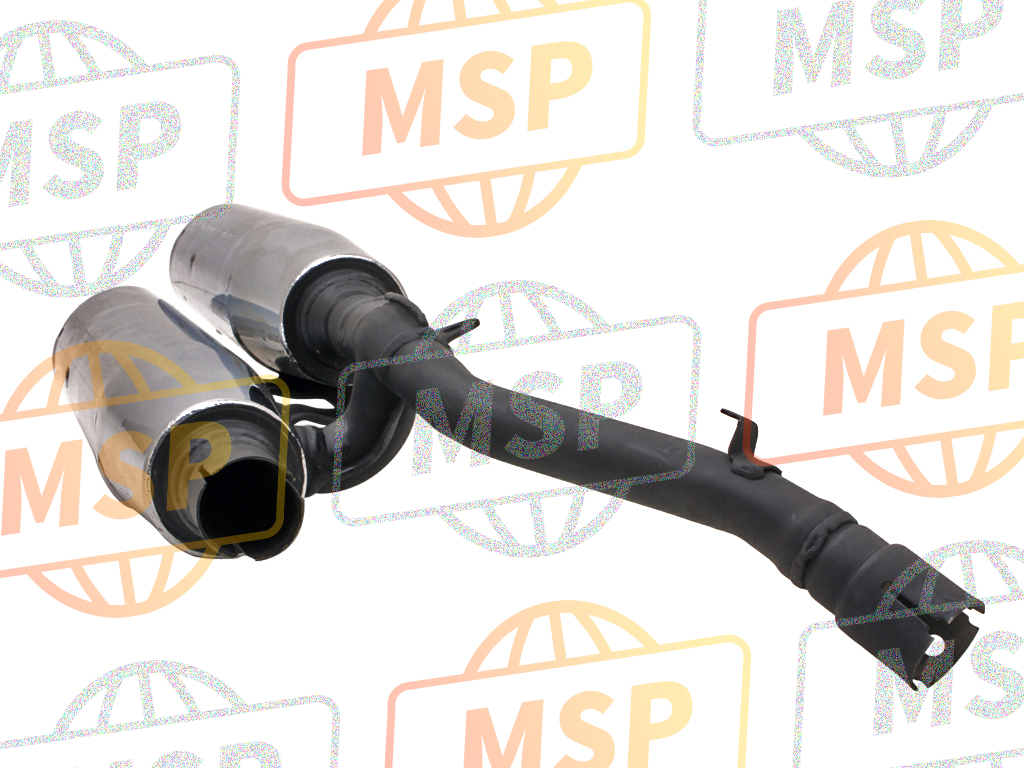 18100MZ5921, Muffler Assy., R. Ex., Honda, 2