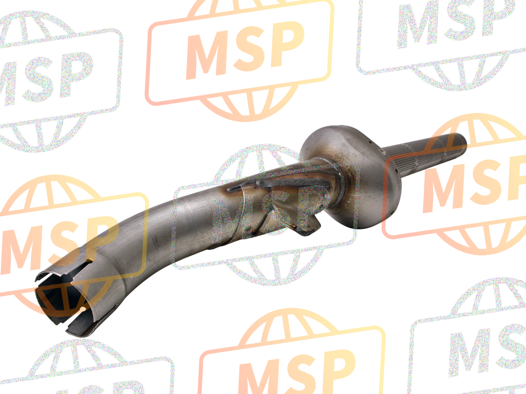 18350MEB670, Muffler Comp., Fr. (98DB), Honda, 1