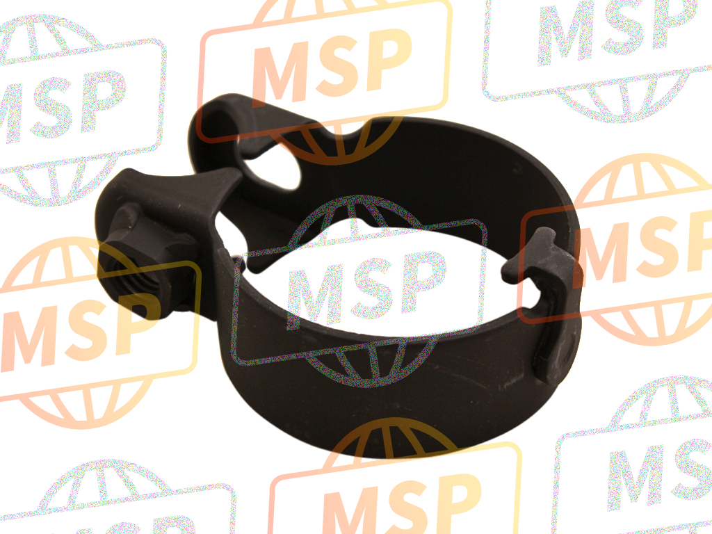 18374MBG000, Band, L. Uitlaatpijp, Honda, 1