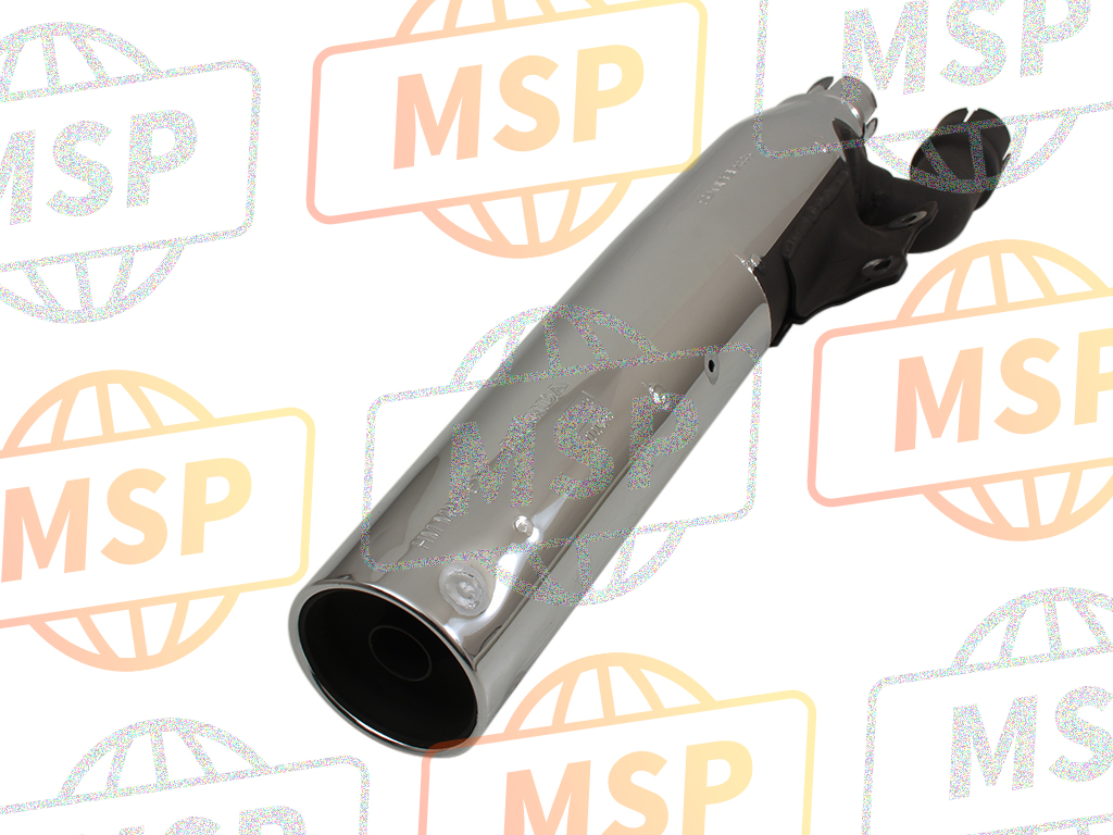 18410MAH611, Muffler Comp., Upper, Honda, 1