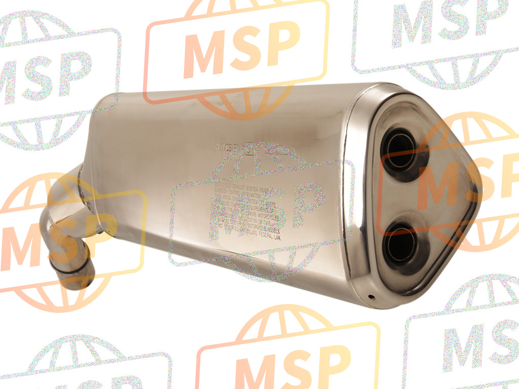 18410MCS710, Muffler Comp.L, Honda, 1