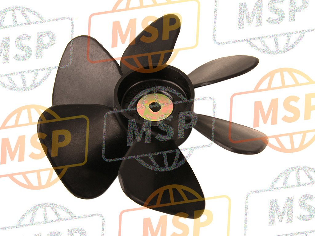 19025MN5003, Fan Comp., L. Cooling (Mitsuba), Honda, 1