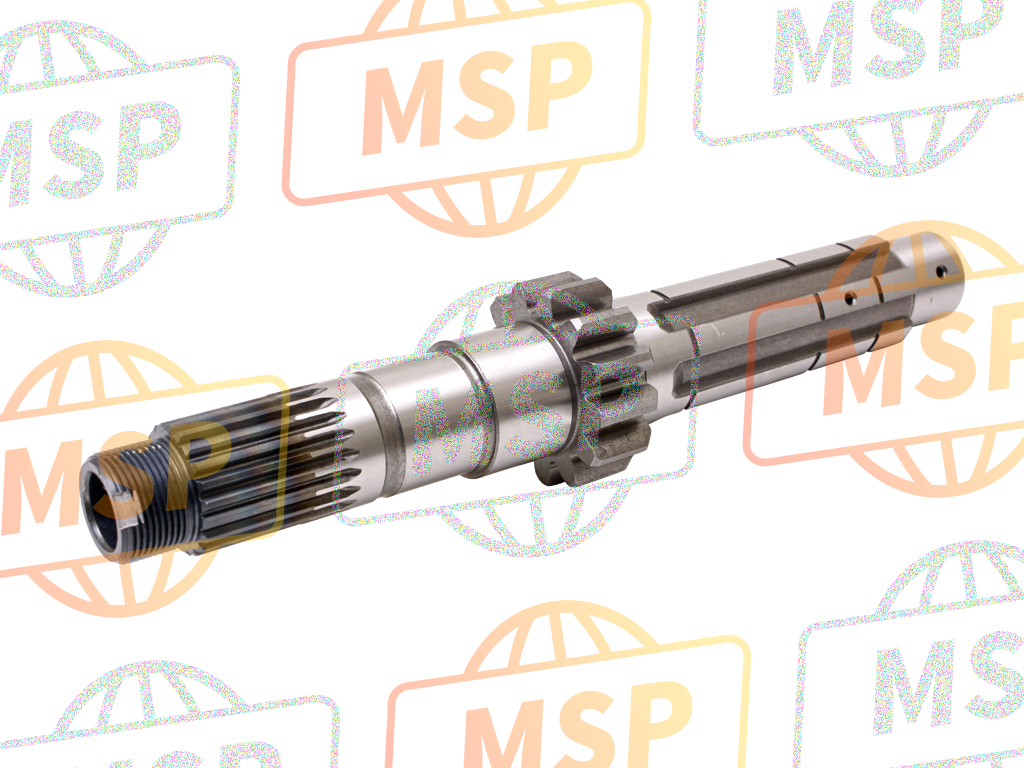 23211MN1670, Mainshaft, Transmission (13T), Honda, 1