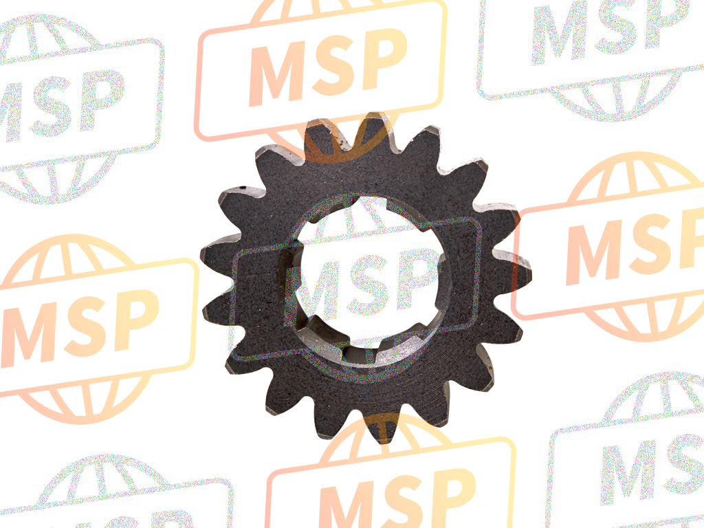 23421KS6700, Gear, Mainshaft Second (17T), Honda, 1