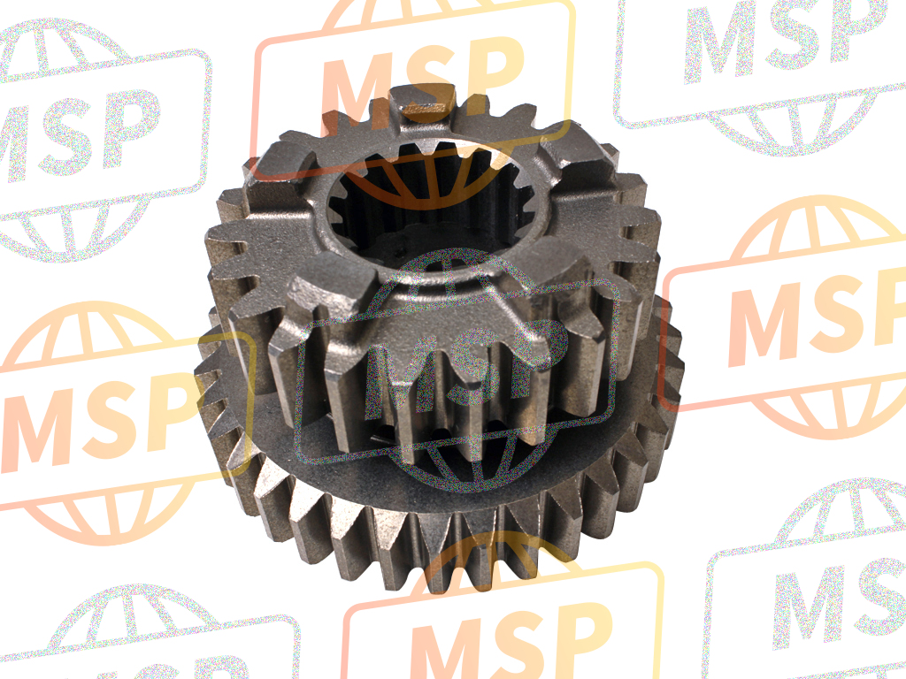 23431MCKA00, Gear, Mainshaft Second & Fourth(23T/36T), Honda, 1