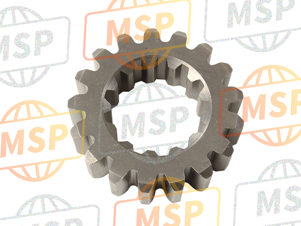 23431MZ6730, Gear, Mainshaft Second (17T), Honda, 1