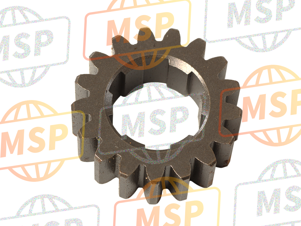 23441383000, Gear, Mainshaft Second (17T), Honda, 1