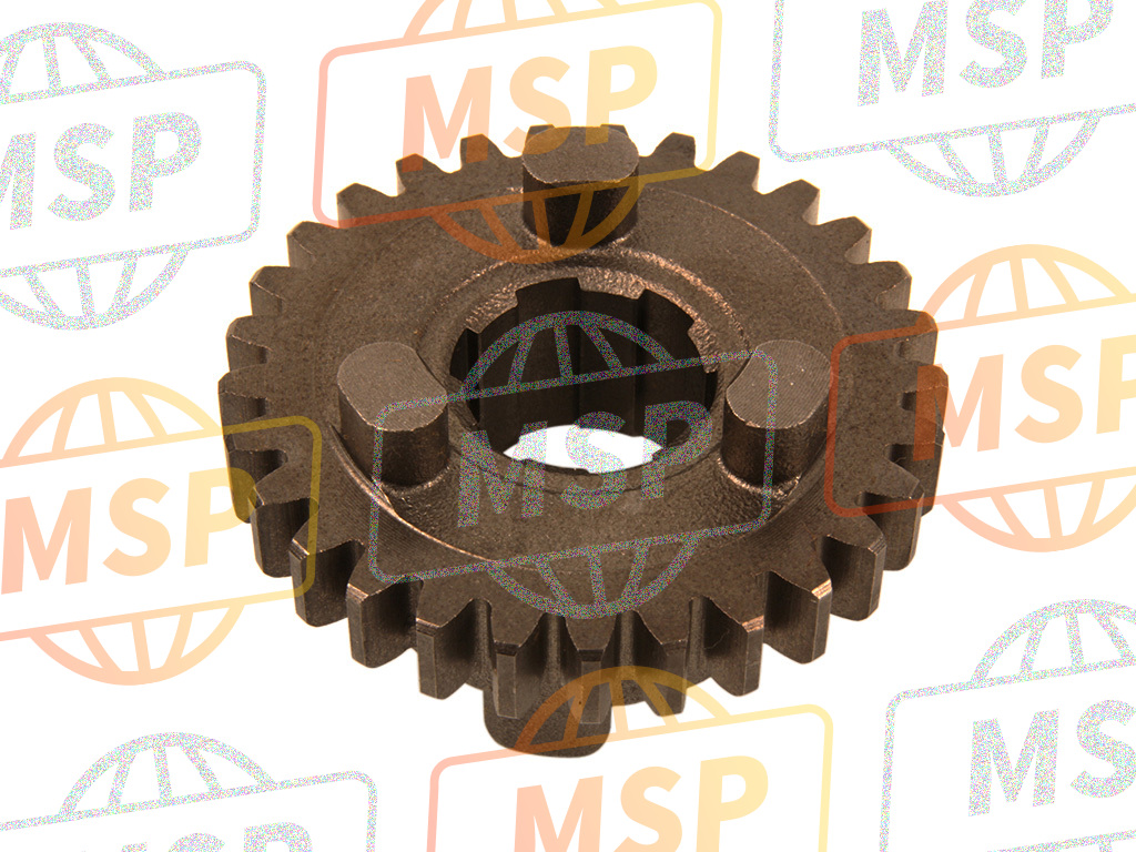 23441459000, Gear, Countershaft Second, Honda, 2