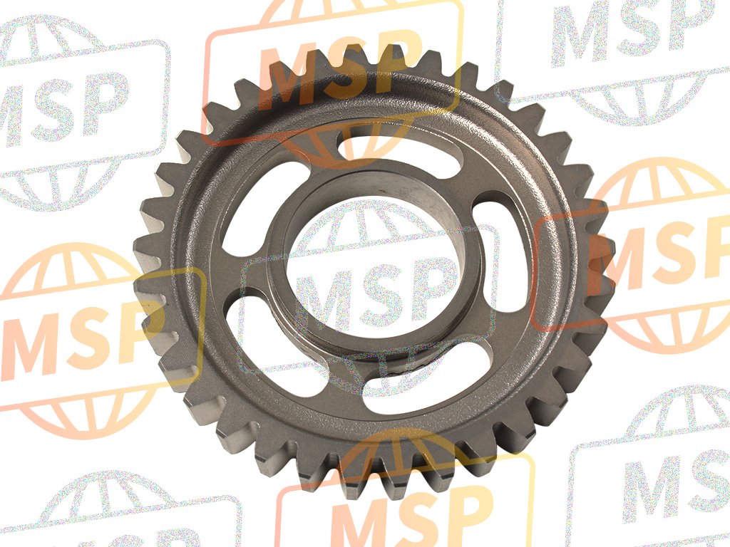 23441MBA000, Gear, Countershaft Second (34T), Honda, 1