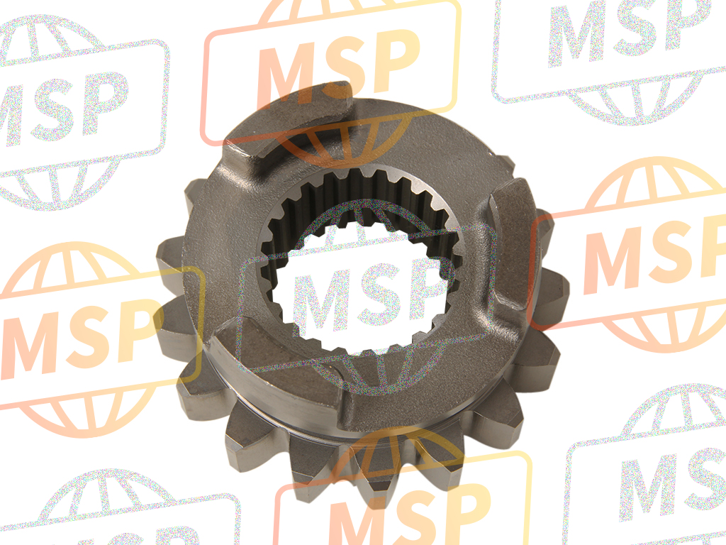 23441MENA30, Gear, Mainshaft Third(17T), Honda, 2