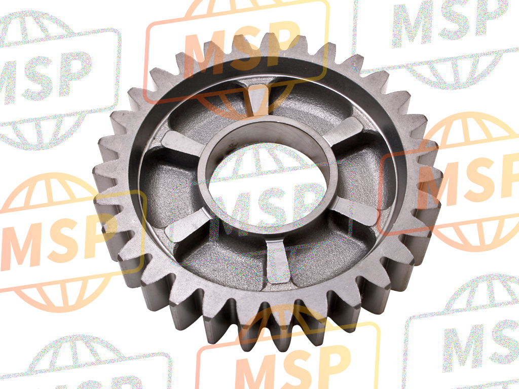 23441MZ2610, Gear, Countershaft Second (31T), Honda, 1