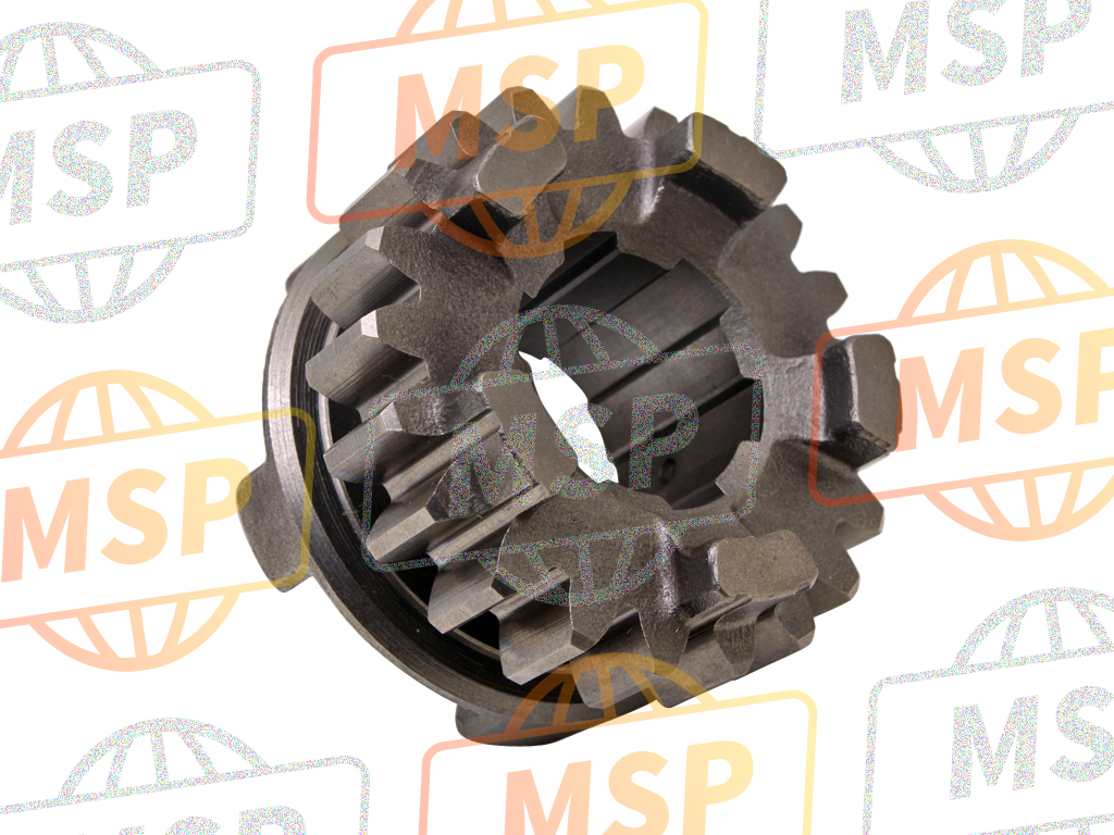 23451MM9010, Gear, Mainshaft Third (21T), Honda, 1