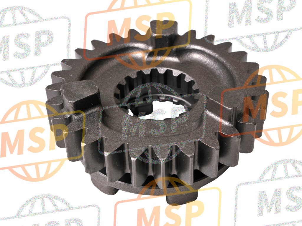 23461MCKA00, Gear, Countershaft Third (28T), Honda, 2