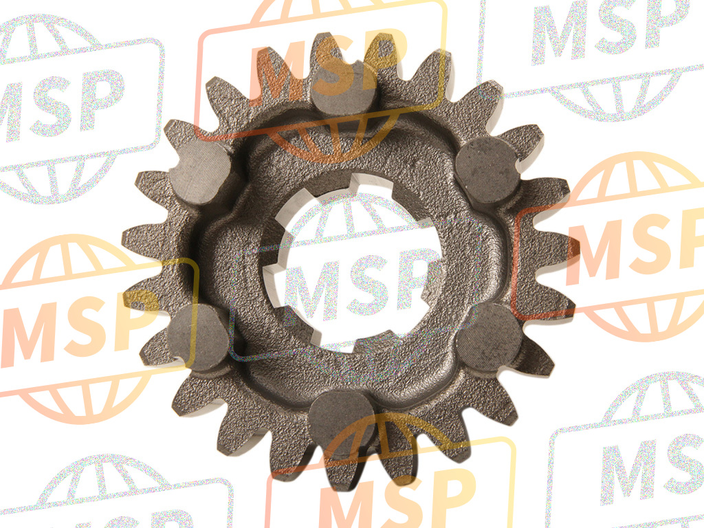 23471MAN620, Gear, Countershaft Fourth (23T), Honda, 2