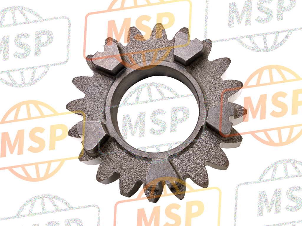 23491MV9670, Gear, Mainshaft Fifth (20T), Honda, 1