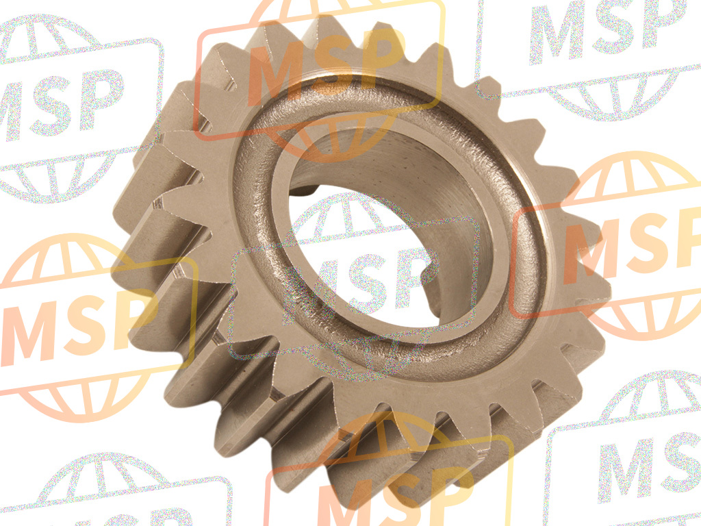 23511MM5640, Gear, Mainshaft Sixth (22T), Honda, 1