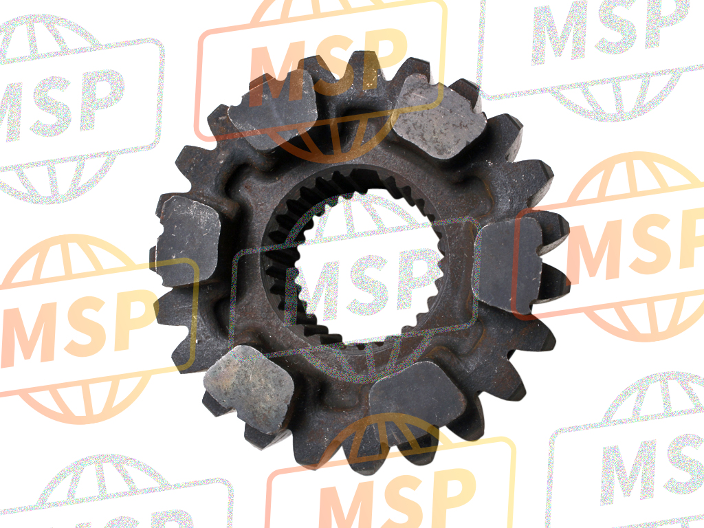 23521MS2611, Gear, Countershaft Sixth (23T), Honda, 3