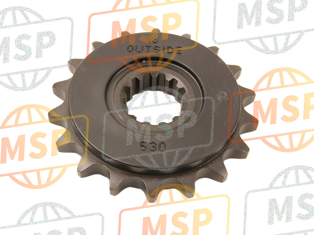 23801MAZ000, Sprocket, Drive (18T), Honda, 1