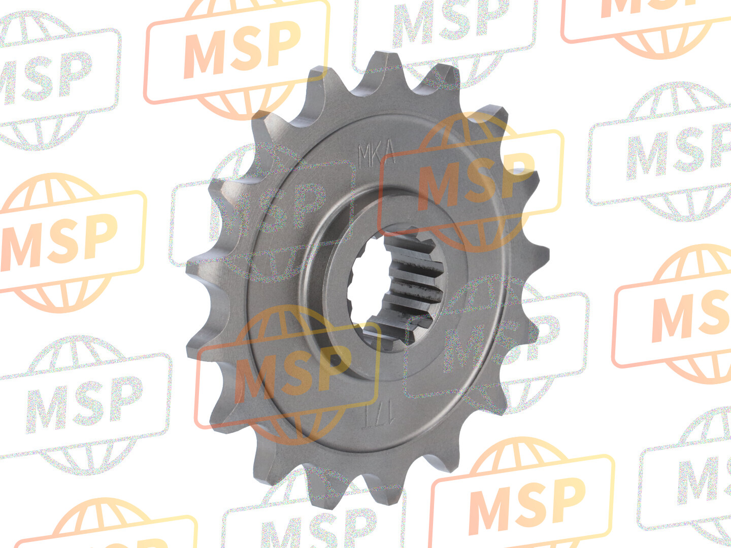 23801MKAD30, Sprocket, Drive (17T), Honda, 1