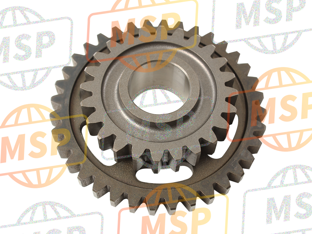 28220MBN670, Gear, Kick Starter Idle (36/24T), Honda, 1