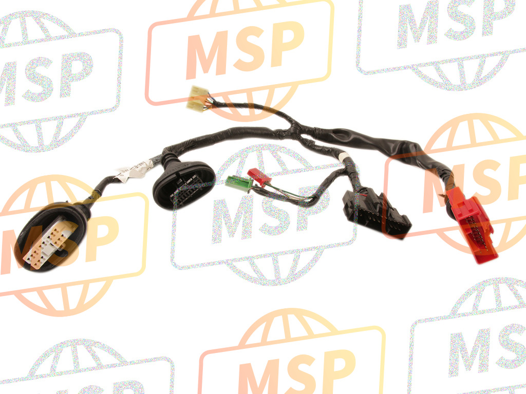 32101MT8000, Sub Harness, R. Rr., Honda, 1