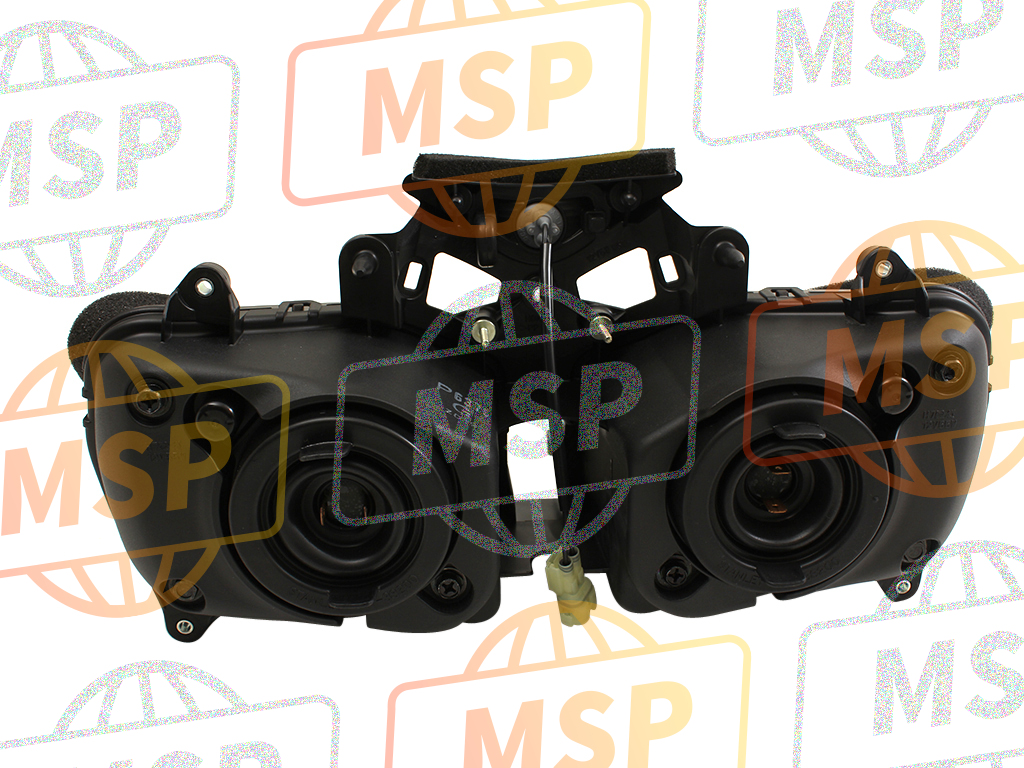 33100MELD21, Scheinwerfer Kompl. (12V, Honda, 2