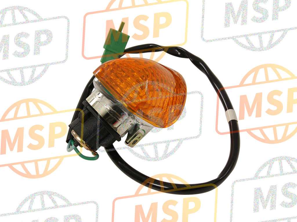 33400MV9601, Winker Assy., R. Fr. (12V 21W), Honda, 3