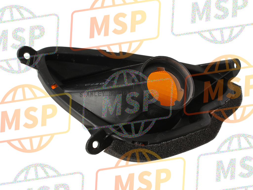 33410MBL611, Glas Kompl., R., Honda, 2