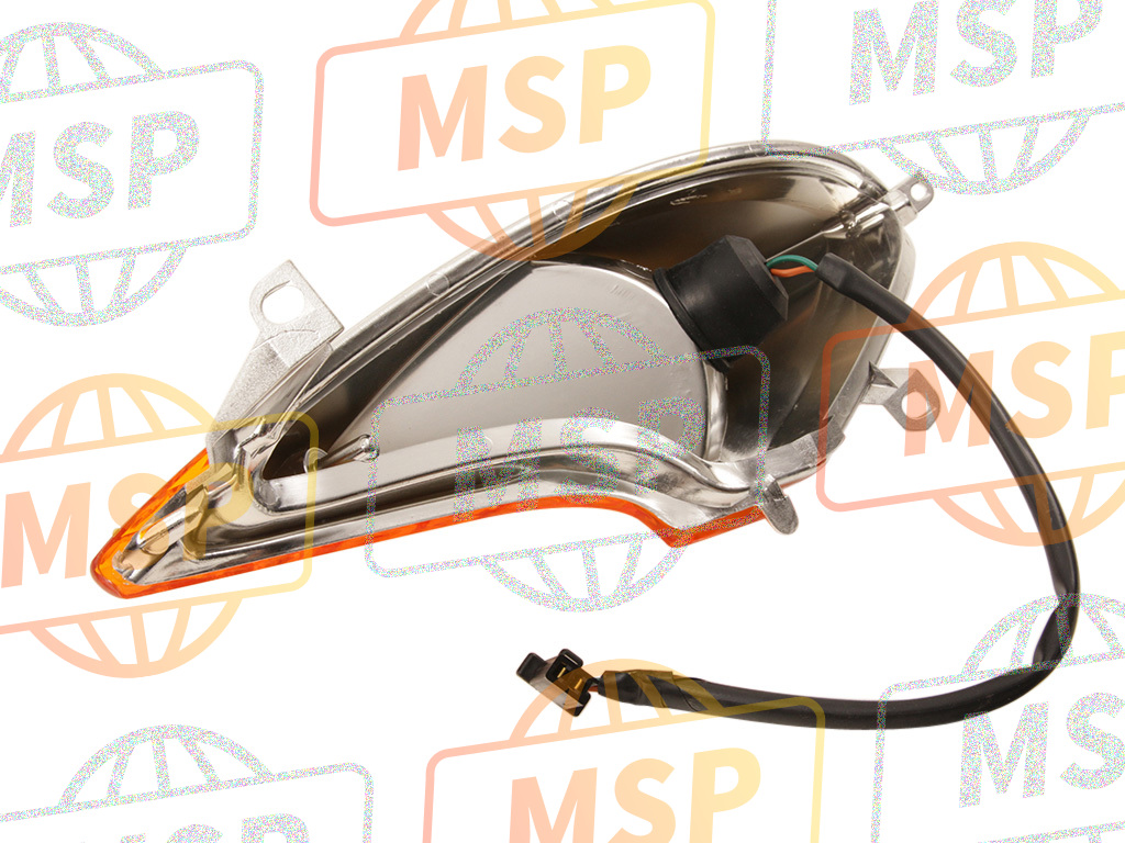 33650KPC641, Assemblage De Clignotant , L. Rr. (12V 10W), Honda, 2