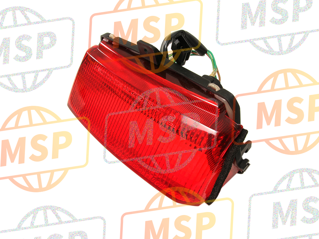 33701MT4611, Taillight Unit (12V 21/5W), Honda, 1