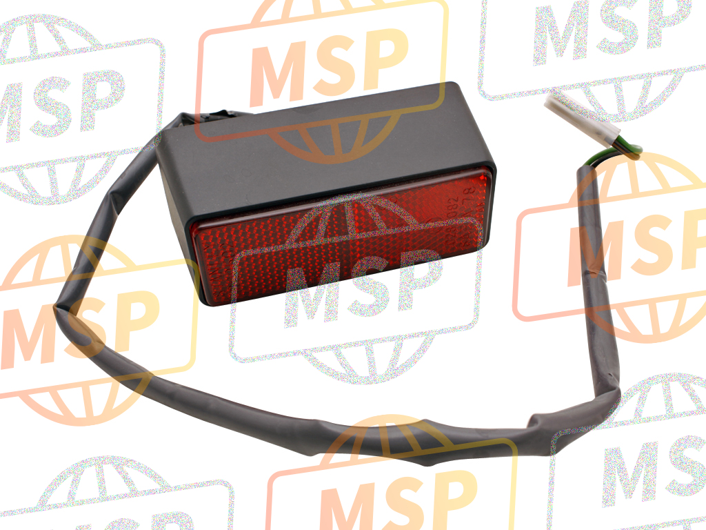 33720MEED00, Ass. Luce Targa (12V 5W), Honda, 1