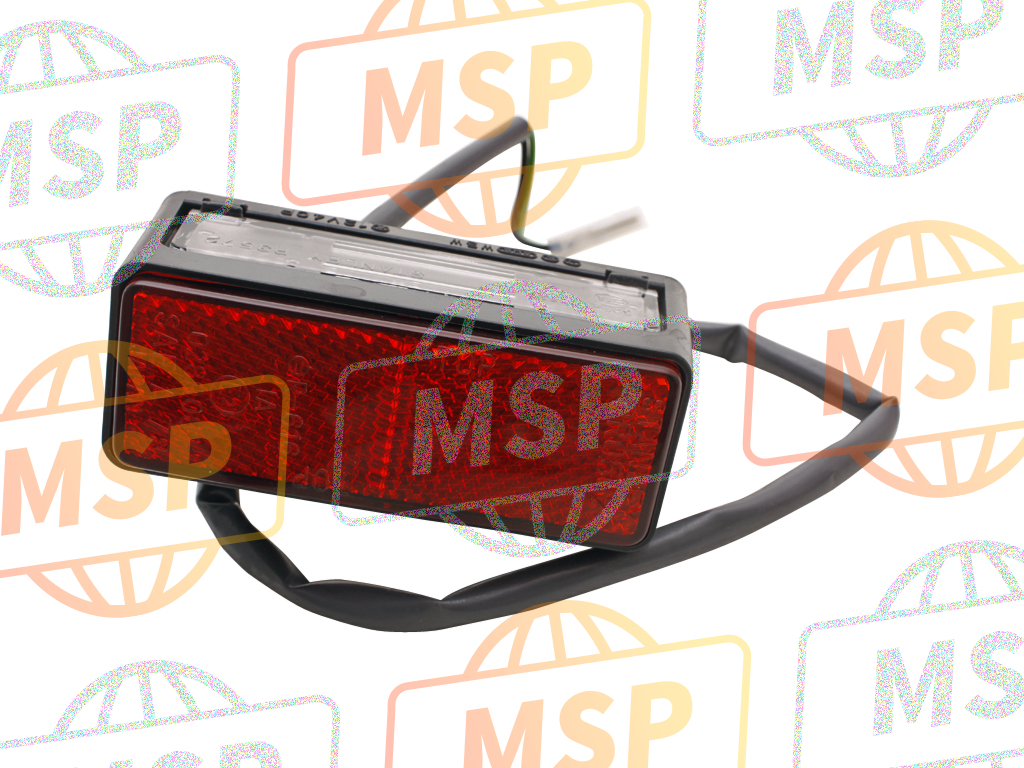 33720MEED00, Ass. Luce Targa (12V 5W), Honda, 2