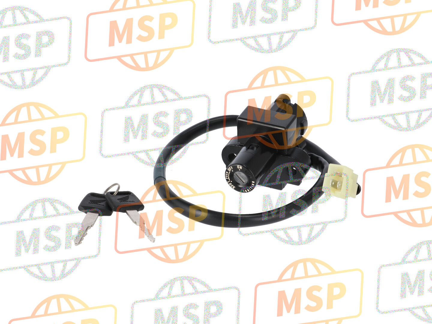 35012MCF505, Set, Comb&Lock Sw, Honda, 1