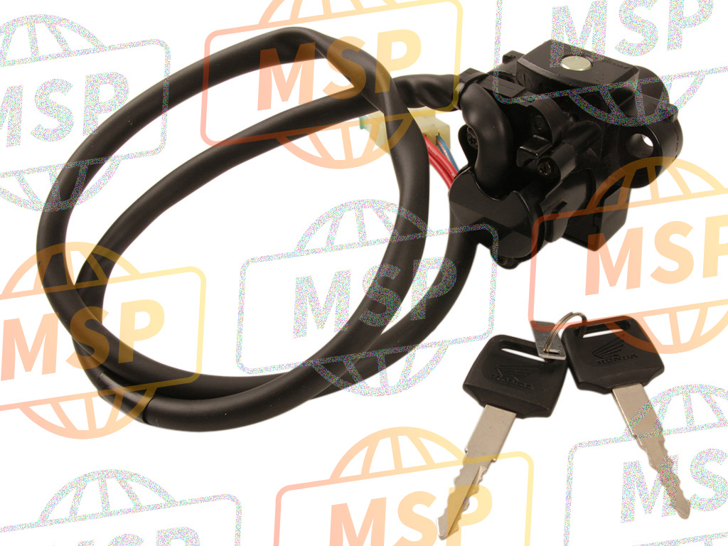 35012MAL505, Set ,  Kombi & Schloss Sw, Honda, 2