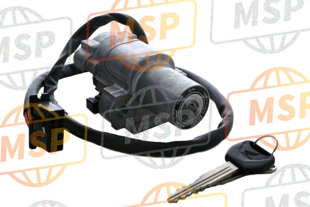 35100MASG02, Switch Assy., Combination & Lock, Honda, 1