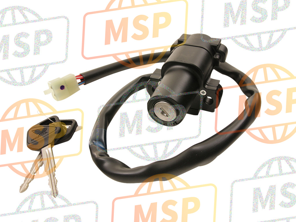35100MBTD20, Switch Assy., Combination & Lock, Honda, 1