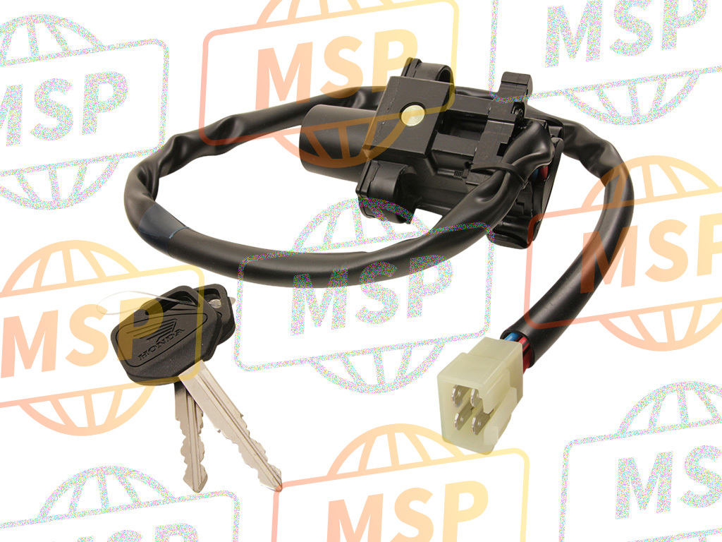 35100MBTD20, Switch Assy., Combination & Lock, Honda, 2