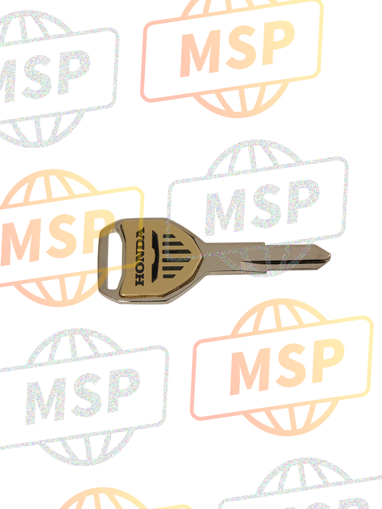 35122MCH810, Key, Blank (Type 2) (Key No. Cxx / Dxx), Honda, 1