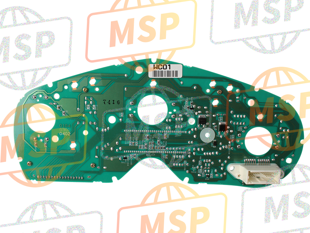 37105MBW611, Ensemble Circuit Imprime, Honda, 2