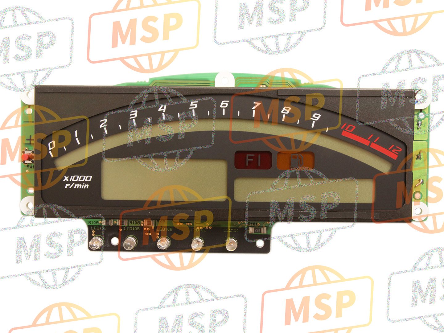 37130MCFE01, Meter Assy. (L.C.D.), Honda, 1