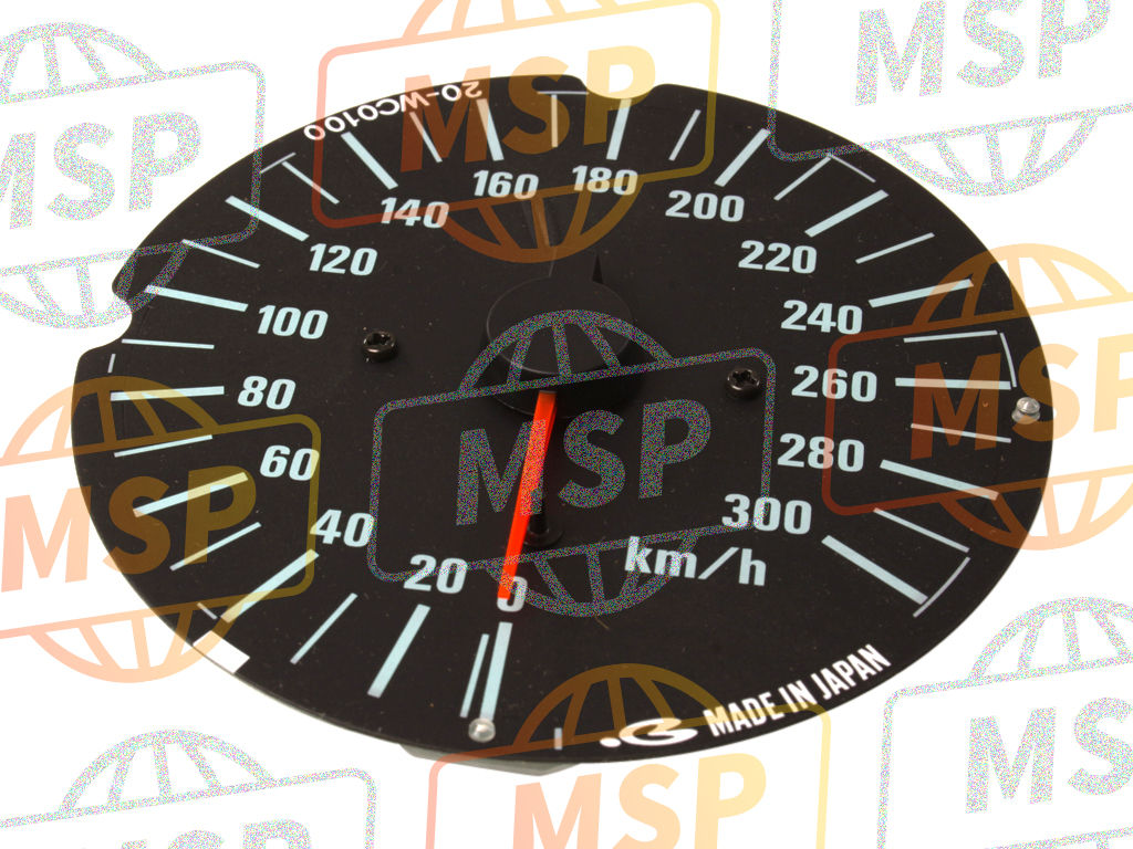 37200MBW612, Speedometer Assy. (Kph), Honda, 1