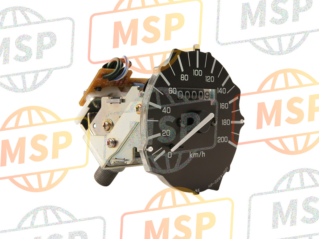 37200MV1941, Speedometer Assy. (Kph), Honda, 3